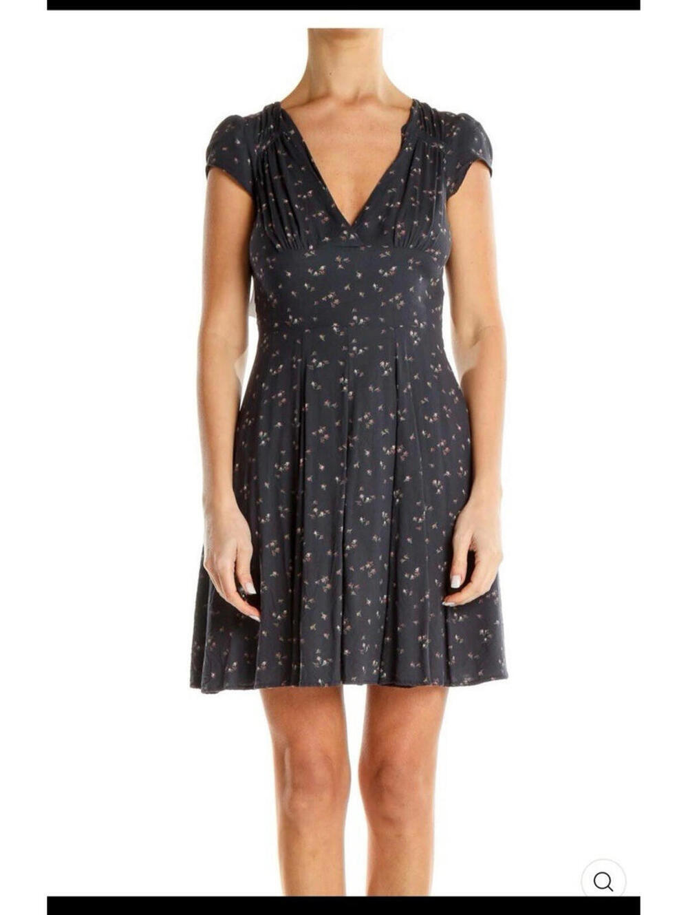 Vintage Denim & Supply Blue Ditzy Floral Dress Sz.2